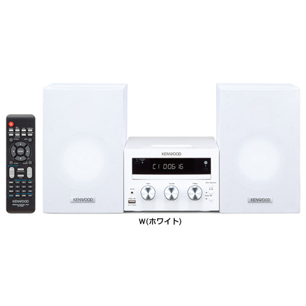 M-616DV-W ホワイト 【送料無料】[KENWOOD ケンウッド]CD/DVD/USB マイクロシステム