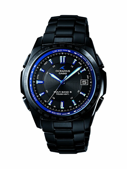 【送料無料】[CASIO カシオ] OCEANUS オシアナス MULTIBAND6（マルチバンド6） OCW-T100TB-1AJF[OCWT100TB1AJF]【FS_708-2】【RCPmara1207】