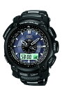 [CASIO カシオ] ソーラー電波　PROTREK（プロトレック） BLACK TITAN LIMITED PROTREK(プロトレック) PRW-5000YT-1JF [PRW5000YT1JF]