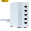 REMAX(リマックス) USBチャージャー 5ポートブラック (最大40W対応モデル) USB充電器 RU-U1-WH あす楽対応
