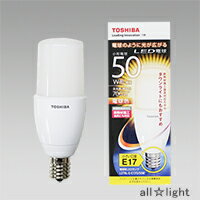 ☆東芝　E−CORE　LED電球　T形 断熱材施工器具対応　電球色　E17口金　全光束70…...:alllight:10053175