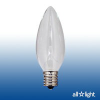 ☆ELPA　エルパボール　LED電球　LED装飾電球　シャンデリアタイプ　クリア（透明）　…...:alllight:10041126