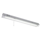 ☆東芝 LEDベースライト 防湿・防雨形 反射笠非常用照明器具 Sタイプ LDL40×1灯用 非常時定格光束3800lm×45% 非常時30分間点灯 昼白色 LEDランプ付 LEDTS41187KLS9(LEDTS41085MLS9+R4182MLSJ)