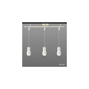 ☆ バリューXセット 引掛シーリング用配線ダクトレール LEDペンダント3台セット(ランプ付) LEDP88010Rx3+MR720WH+LDA4LHE17S40Wx3