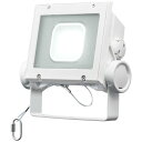 岩崎 LEDioc FLOOD NEO(レディオック フラッド ネオ) LED投光器 20クラス 超広角タイプ 昼白色(5000K)タイプ 本体色:ホワイト LED一体形 耐塩塗装 ECF2040SWNSAN8W