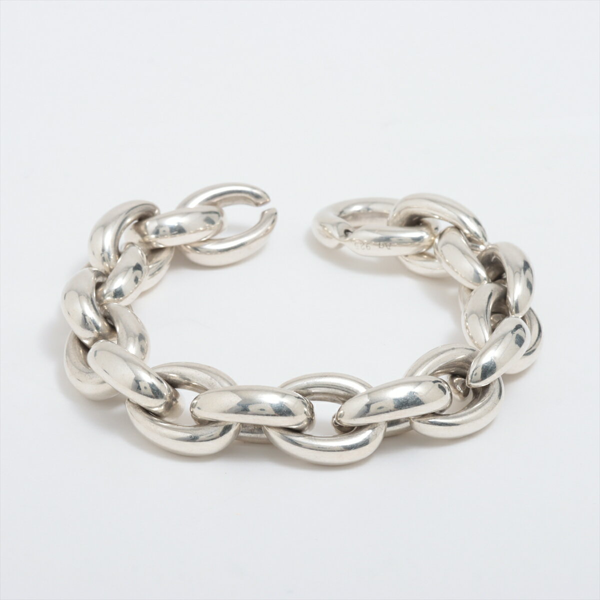 【中古】エルメス アクロバットGM ブレスレット 925 189.3g シルバー
