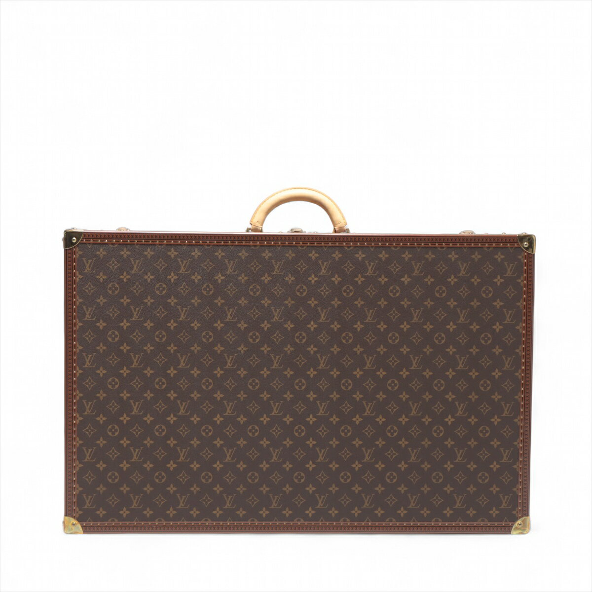 【中古】ヴィトン モノグラム アルゼール80 M21222 ブラウン 鍵付き