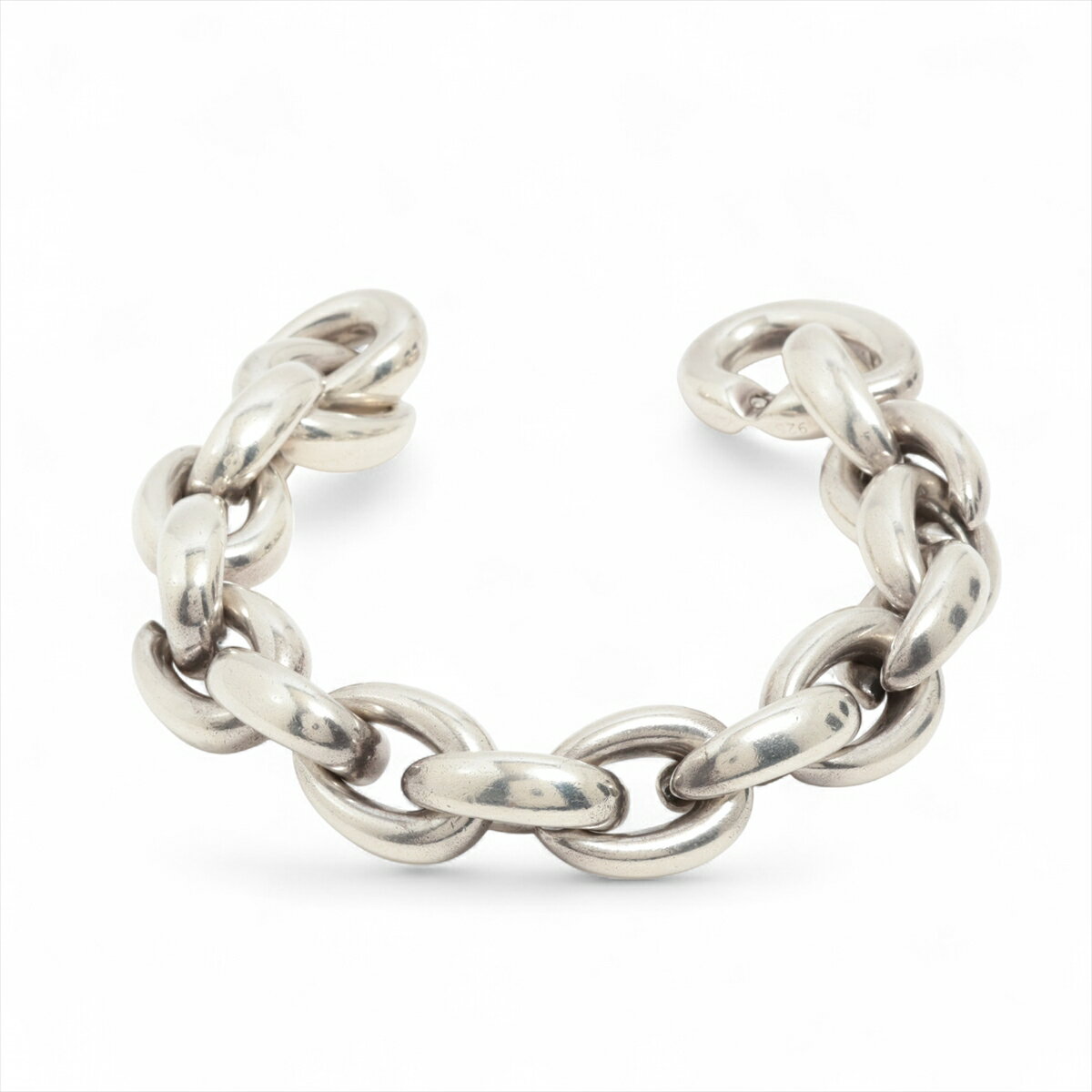 【中古】エルメス アクロバットGM ブレスレット 925 181.5g シルバー