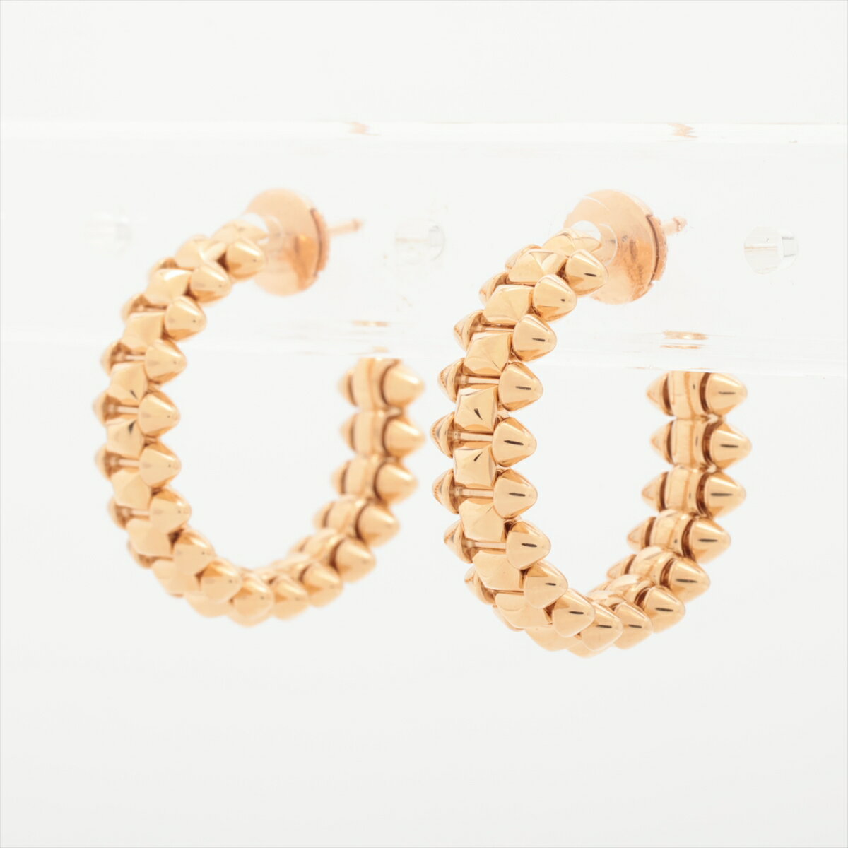 【中古】カルティエ クラッシュ ドゥ カルティエ SM ピアス 750(PG) 14.2g