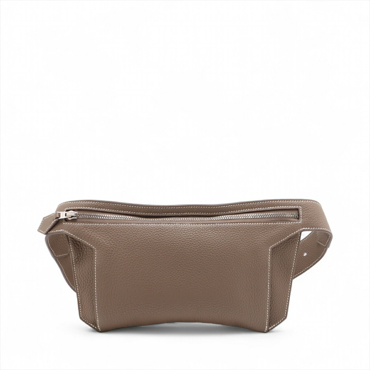 【中古】エルメス ウルトラプラ クロス トリヨンクレマンス エトゥープ シルバー金具 Z:2021年