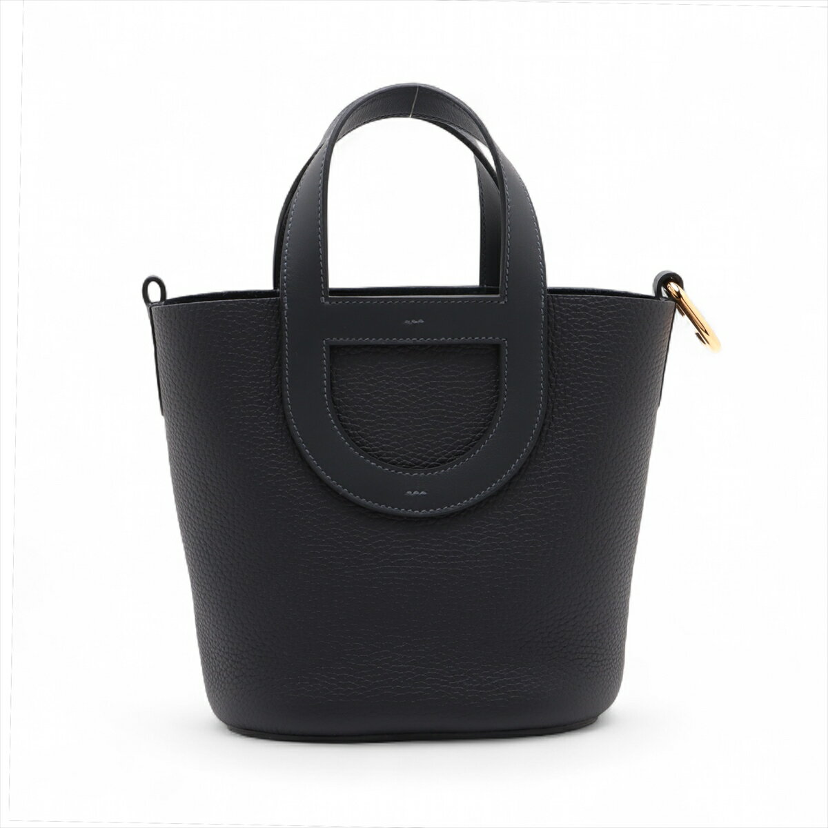 【中古】エルメス インザループ18 トリヨンクレマンスxヴォースイフト ブルーニュイ W:2024年