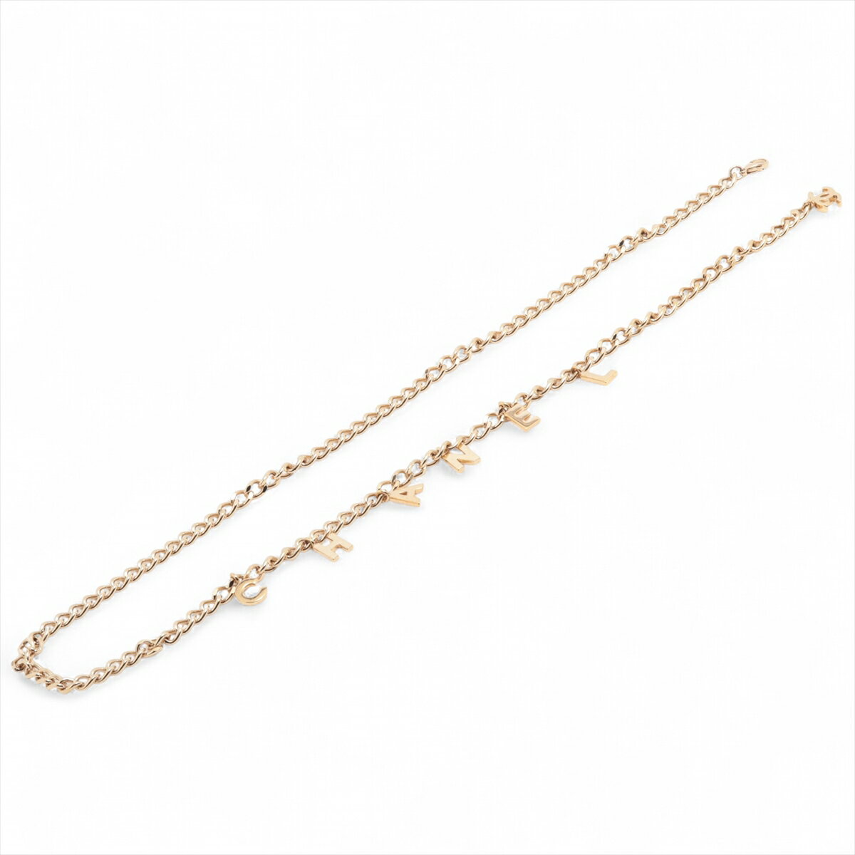 【中古】シャネル ココマーク ロゴ 02A チェーンベルト GP ゴールド