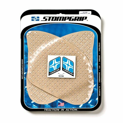 STOMPGRIP(ストンプグリップ) トラクションパッド タンクキット VOLCANO クリア GSX1300R HAYABUSA(ハヤブサ) (02-12) 55-4009