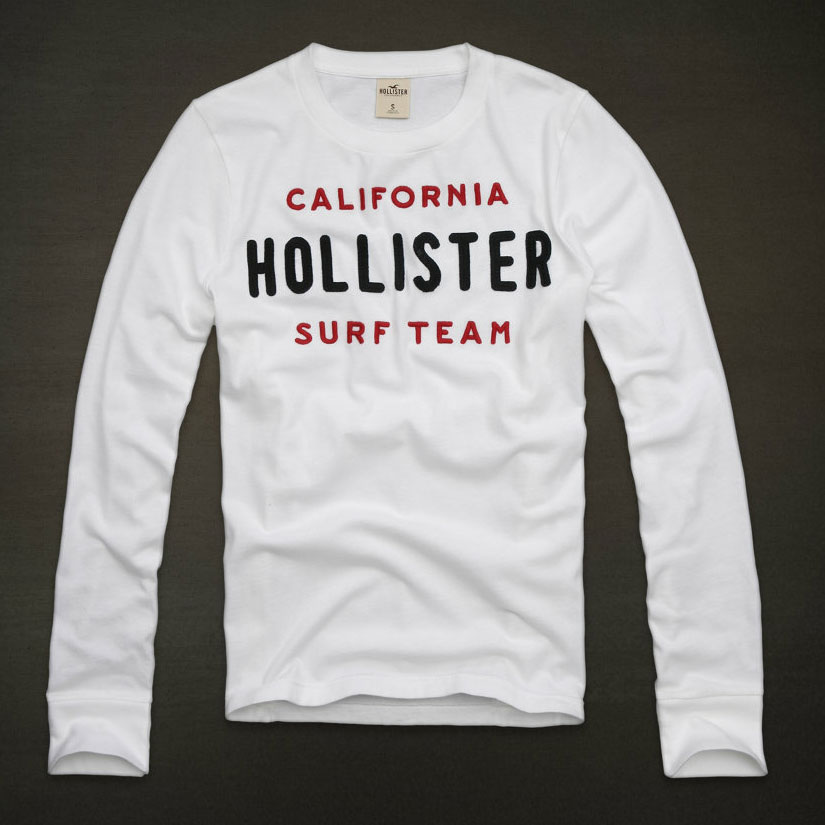 Hollister（ホリスター）ロングTシャツ※日本サイズでなく、アメリカンサイズ※ホリスターは全て初回生産のみ！完売後の次回入荷はありません！