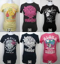 ハワイらしくて可愛らしいTシャツが新入荷♪Alohalicious(アロハリシャス) Tシャツ 肩幅:38cm 丈:62cmやや薄めの生地、ホリスターのような生地、質感です。