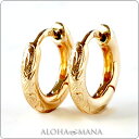 フープ ピアス ハワイアンジュエリー レディース