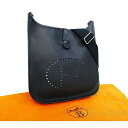 【Aランク】HERMES(エルメス) エヴリンIII PM ヴォーエプソン ブラック □F刻印