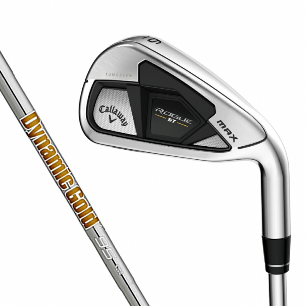  4 1 ő10OFFN[|XɒIőSz|CgobN  \t  LEFC [O ROGUE ST MAX IRONS St PiACA Dynamic Gold 95 S200 2022N Y Callaway