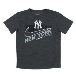 ナイキ <strong>ジュニア</strong>(キッズ・子供) 野球 MLB NIKE ヤンキース スウォッシュ TOWN 半袖Tシャツ Z3B7SBG6 ___ グレー NIKE 1011UABB