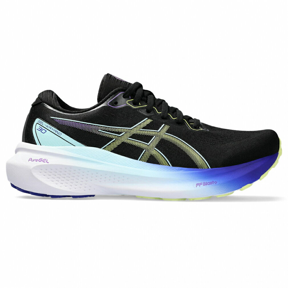 アシックス GEL-KAYANO 30 <strong>ゲルカヤノ30</strong> 1012B357 レディス 陸上/ランニング ランニングシューズ E ___ ブラック×イエロー asics