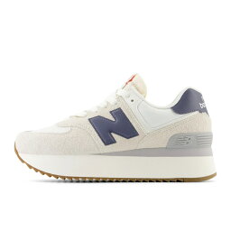 <strong>ニューバランス</strong> <strong>574</strong>+ WL<strong>574</strong>Z QA B レディース 厚底 スニーカー ： ライトグレー×ブラック New Balance