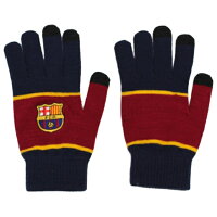 サッカー/フットサル ライセンスグッズ FCバルセロナ スマホ対応手袋 (BCN30907)の画像