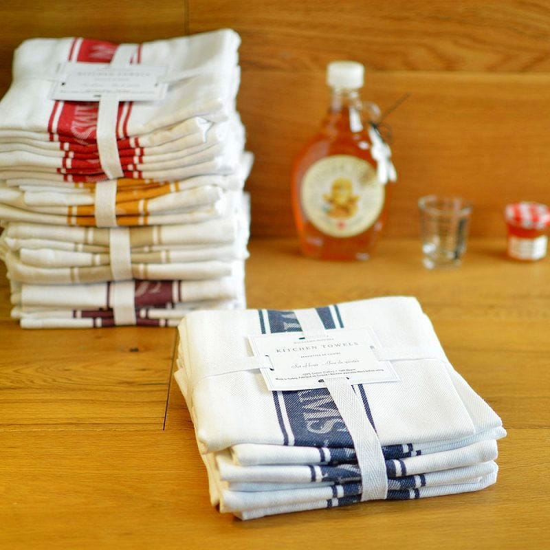 ECAYE\m} S gSnǂ ^I 4Zbg 76~50cm Williams-Sonoma Classic Logo Towels Set of 4