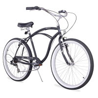 ビーチクルーザー 男性用 自転車 26インチ 3段階 変速ギア Firmstrong Urban Man Beach Cruiser Bicycle 26の画像