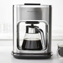 ウイリアムズ・ソノマ ガラス コーヒーメーカー 12カップ Williams Sonoma Signature Touch 12-Cup Glass Coffee Maker 家電