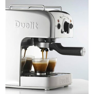 デュアリット エスプレッソマシン Dualit 4-in-1 Multi-Brew Espresso Machine with Bonus NX Adapter