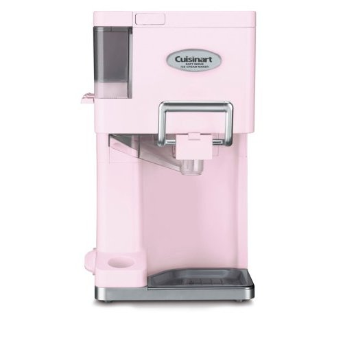 【送料無料】クイジナート ソフトクリームメーカー アイスクリーム ピンクCuisinart Ice-45 Mix It In Soft Serve Ice Cream Maker Pink 【smtb-k】【kb】ご家庭で簡単にソフトクリームが作れます。