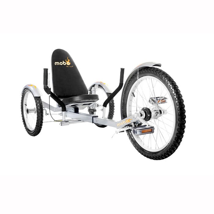 【組立要】 モボ プロ 三輪クルーザーバイク シルバー Mobo Triton Pro Ultimate Three-Wheeled Cruiser Bike Silverの画像