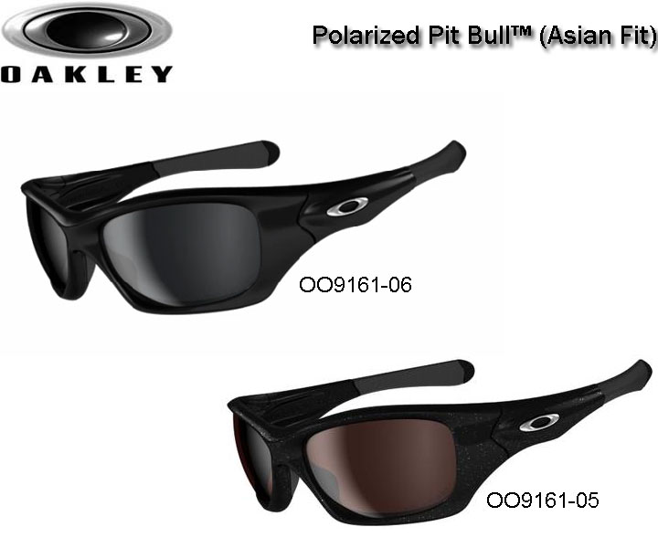 USAモデル オークリー Oakley Pit Bull アジアンフィット 偏光レンズ サングラス