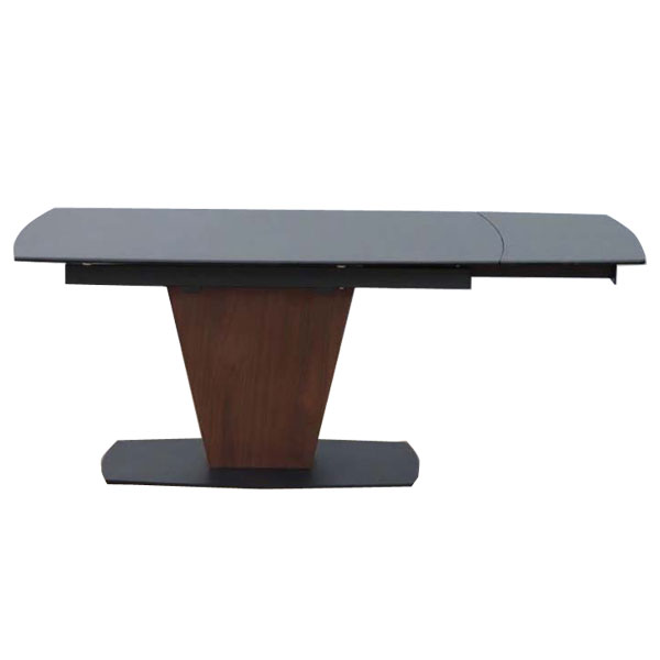 ダイニングテーブル UP シウバ 伸長式ダイニングテーブル セラミック 4人 6人 W140cm〜180cm ブラック 東馬 伸縮 テーブル おしゃれ『代引不可』『送料無料（一部地域除く）』