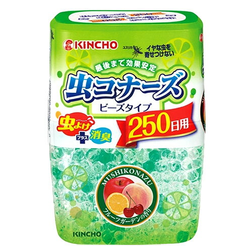 大日本除虫菊 虫コナーズ ビーズタイプ 250日 フルーツガーデンの香り...:alude:10107759