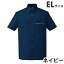 T/C半袖シャツ(春夏用)EL ネイビー 46214 作業服 作業着 ユニホーム つなぎ 自重堂 作業 服【代引不可】