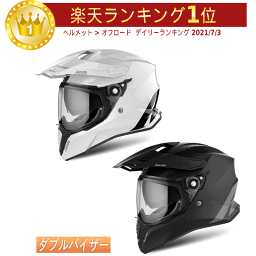 【ダブルバイザー】Airoh アイロー Commander Helmet デュアルスポーツヘルメット フルフェイス <strong>シールド</strong>付<strong>オフロード</strong>ヘルメット アドベンチャー バイク コマンダー 【AMACLUB】