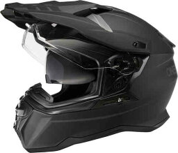 【ダブルバイザー】Oneal オニール D-SRS Solid Motocross Helmet <strong>シールド</strong>付 <strong>オフロード</strong>ヘルメット モトクロスヘルメット ライダー バイク ツーリングにも かっこいい おすすめ (AMACLUB)