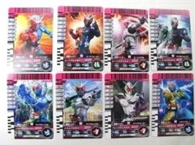 仮面ライダー　ガンバライド　通販　ガンバライド　W　　8枚セット 　アソート