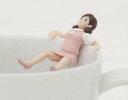 コップのフチ子さん ピーチVER ふんぞりフチ子