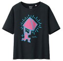 UT ユニクロ キースヘリング Tシャツ 黒 M(WOMEN)