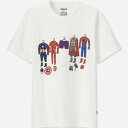 UT ユニクロ マーベル ヒーロースーツ柄 Tシャツ XL