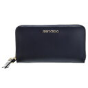 【送料無料】ジミーチュウ JIMMY CHOO 2017年春夏新作 カーフスキン ラウンドファスナー長財布 PIPPA SBK 0004