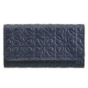 ロエベ LOEWE 新作 ロゴ型押しカーフスキン