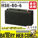 HSE-80-6 日立化成 日本製 産業 用 バッテリー HSEシリーズ 制御弁式据置鉛蓄電池 通信設備 消防用設備 UPS 自家発電始動用 受変電設備 非常照明 計装機器バックアップ 日立 新神戸電機 国産