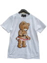 DOM REBEL/ドムレーベルSNAP Tシャツ white