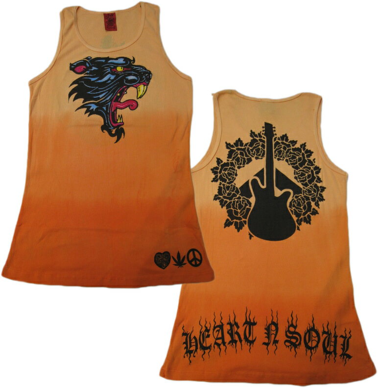 A&G TANK TOP　MEN'S ［HEART'N SOUL］リブタンクトップ