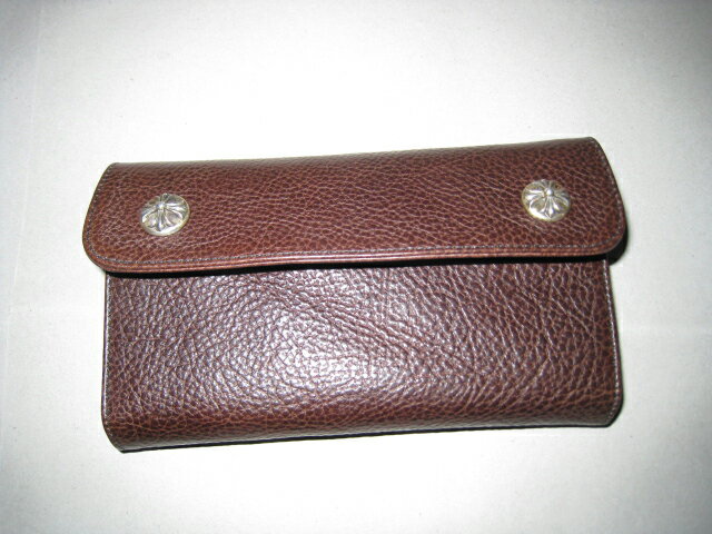 ēׂ܂ICHROME HEARTS / Leather Wallet R` BROWN