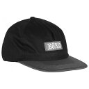 SHADES CAP BLACK/GRAYベースボールキャップ ブラック/グレー アジャスタブル ラット ボーンス ダッドハット ローキャップ スケートボード スケボー sk8 skateboard