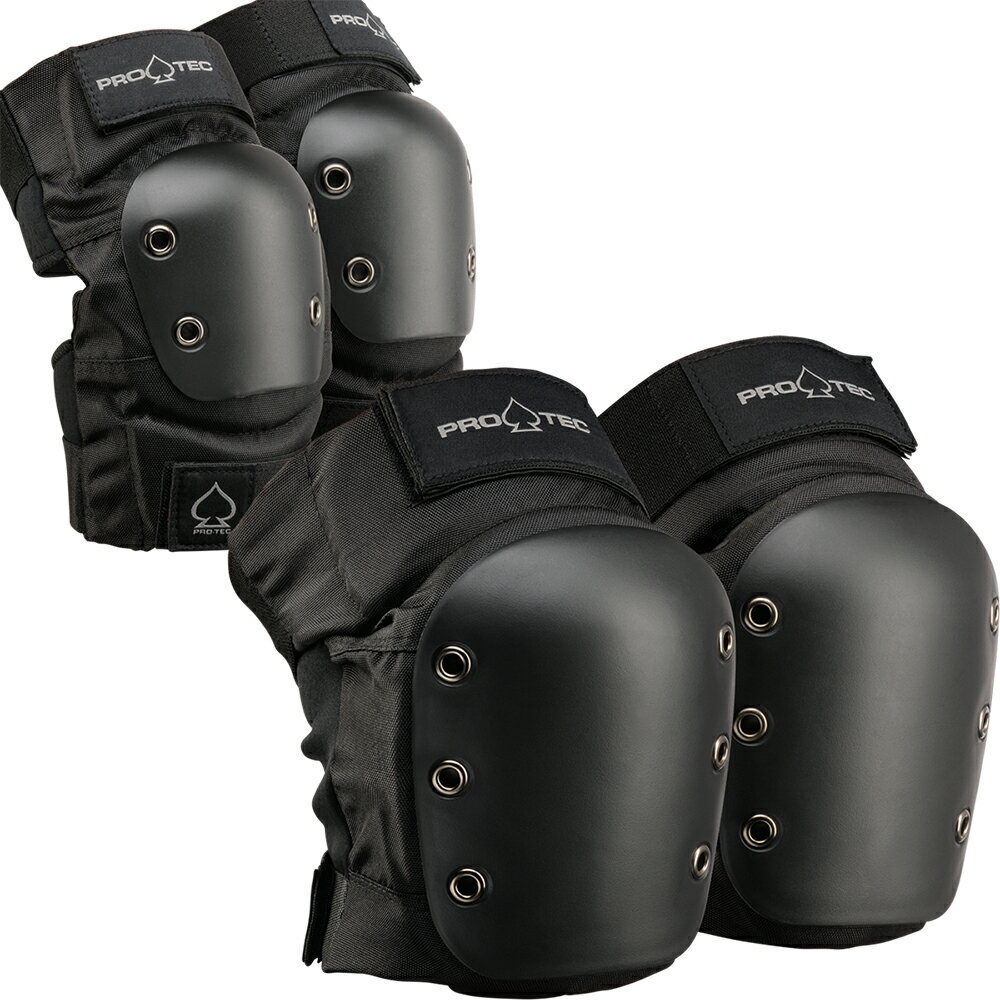 【PRO-TEC プロテック】STREET KNEE/ELBOW PAD SET BLAC…...:american-street-style:10001269